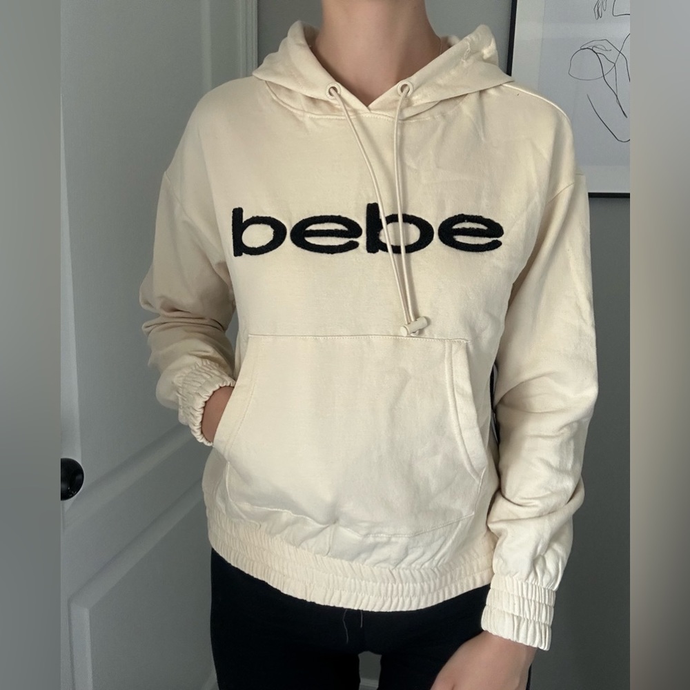 Bebe Cropped Hoodie